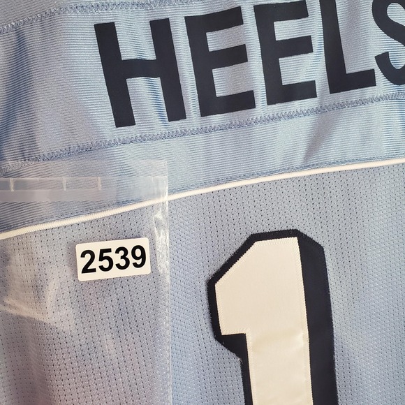 North Carolina Tar Heels Jersey Mens 2XL NCAA Basketball Nike HEELS Polyester - Picture 12 of 12